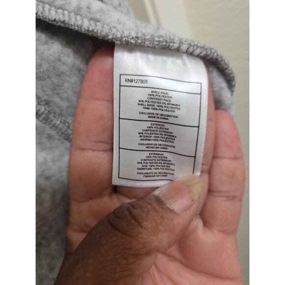 NWT Canada Weather Gear Women's Gray & Light Gray Full-Zip Hoodie Jacket Size s/ - Picture 10 of 10